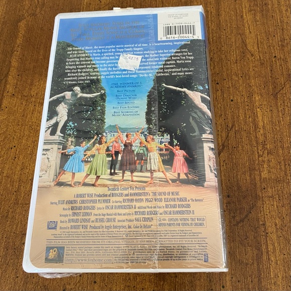 NEW SEALED - The Sound of Music (VHS, 1996, THX Digital Surround Sound Audio) - Picture 2 of 7